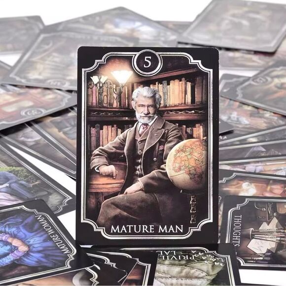 Kipper Card Deck - Black and Gold - Picture 4 of 6